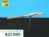 Aber A32005 Set of 2 barrels for German 13mm aircraft machine guns MG 131 (early type) (1:32)