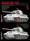 Rye Field Model 5138 German King Tiger Pz.Kpfw. VI Ausf. B Ardennes 1944 Upgrade Version 1/35