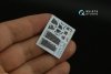 Quinta Studio QD48400 F-16C block 25 3D-Printed & coloured Interior on decal paper (Kinetic 2022 tool) 1/48