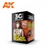 AK Interactive AK11692 WWII SOVIET PILOT UNIFORM COLORS 4x17 ml