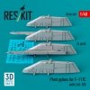 RESKIT RS48-0501 Pivot pylons for F-111C with LAU-105 (4 pcs) (3D Printed) 1/48