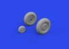 Eduard 632190 Hurricane Mk. II wheels REVELL 1/32