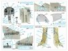 Quinta Studio QD32194 AV-8B Harrier II late 3D-Printed & coloured Interior on decal paper (Trumpeter) 1/32
