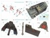 Quinta Studio QD32126 FW 190A-8 3D-Printed & coloured Interior on decal paper (Hasegawa) 1/32