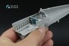 Quinta Studio QD48598 F-15A/F-15C Early/F-15J Early 3D-Printed & coloured Interior on decal paper (Hasegawa) 1/48