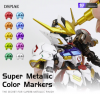 DSPIAE MKA-03 Super Metallic Color Marker Yellow