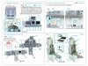 Quinta Studio QD+48520 Tornado Gr.1 3D-Printed & coloured Interior on decal paper (Italeri) (with 3D-printed resin parts) 1/48