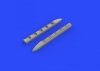 Eduard 672202 Ki-61-Id exhaust stacks TAMIYA 1/72