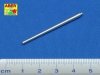 Aber 72L-23 Lufa 76,2mm L-11 do czołgu T-34/76 model z 1940 / Soviet tank barrel 76,2mm L-11 for T-34/76 model 1940 1/72