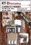 RT-Diorama 35585 Pipe elbow 90° D=16mm 1/35