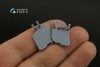 Quinta Studio QDS-35119 AH-1Z 3D-Printed coloured Interior on decal paper (Academy) (Small version) 1/35