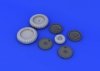 Eduard 632055 Fw 190F-8 wheels 1/32 Revell
