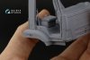Quinta Studio QD35053 KAMAZ 65115 Dump truck 3D-Printed & coloured Interior on decal paper ( Zvezda ) 1/35
