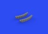 Eduard 648654 Tempest Mk.II exhaust stacks EDUARD/SPECIAL HOBBY 1/48