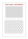 Paint Forge PFST003L STENCIL - DIAMONDS