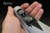 Quinta Studio QD32021 F-16C 3D-Printed & coloured Interior on decal paper (for Academy kit) 1/32
