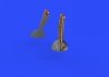 Eduard 648309 Bf 109G undercarriage legs BRONZE EDUARD 1/48