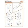 AK Interactive AK8226 LASER CUT WOODEN BOX 005 (9 UNITS)