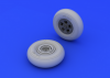 Eduard 648119 Spitfire wheels - 5 spoke, smooth tire 1/48 (EDUARD)