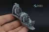 Quinta Studio QD48571 AH-64A 3D-Printed & coloured Interior on decal paper (Hasegawa) 1/48