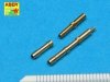 Aber A32010 Set of 2 barrels for German aircraft 30mm machine cannons MK 108 with blast tube (1:32)