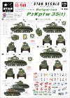 Star Decals 35-940 Bulgarian PzKpfw 35(t) 1/35