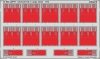 Eduard 73834 Chinook HC.1 cargo seats AIRFIX 1/72