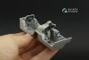 Quinta Studio QD32100 F/A-18F late / EA-18G 3D-Printed & coloured Interior on decal paper (Trumpeter) 1/32