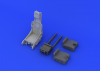Eduard 632047 F-104 C2 ejection seat 1/32 (ITALERI)