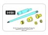 Aber 48L-22 Lufa Pak 43/3 L/71 8,8cm do Jagdpanter 1/48
