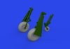 Eduard 672371 P-51D wheels block tread 2 EDUARD 1/72