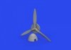 Eduard 672314 Bf 109F propeller late PRINT EDUARD 1/72