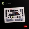 KELIK K48002 F-111 A/E Aardvark interior 3D decals for HobbyBoss kit 1/48