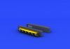 Eduard 648247 Bf 109G exhaust stacks 1/48 EDUARD
