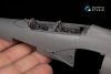 Quinta Studio QD+48387 F-4E early with slatted wing 3D-Printed & coloured Interior on decal paper (Meng) (with 3D-printed resin parts) 1/48