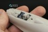 Quinta Studio QD48233 Su-27SM 3D-Printed & coloured Interior on decal paper (KittyHawk) 1/48