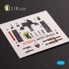 KELIK K72076 Amx Ghibli interior 3D decals for Italeri kit 1/72