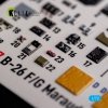 KELIK K72117 B-26 F/G Marauder - interior 3D decals for Hasegawa kit 1/72