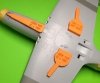 Omask 74891 P-39 Airacobra wheelbay plugs (for Arma Hobby) 1/48