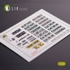 KELIK K35002 ZIL-131 SERIES INTERIOR AND EXTERIOR 3D DECALS FOR ANY KIT 1/35
