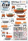 Star Decals 35-C1420 M29C Weasel - E.P.F. Les Expeditions Polaires Francaises. French Polar Expeditions in the 1940-60s 1/35