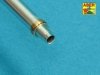 Aber 35L-243 Barrel for German 8,8cm Kw.K 43 (L/71) gun used on Tiger B Henschel-Turm (1:35)