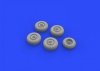 Eduard 648328 He 219 wheels TAMIYA 1/48