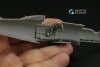 Quinta Studio QDS-48389 Macchi C.202 Folgore Early 3D-Printed & coloured Interior on decal paper (Hasegawa/Eduard) (Small version) 1/48