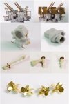 Pontos 21002F1 USS Missouri Iowa 1944 Advanced Add-on Set for Trumpeter 05399 kit