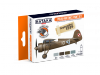 Hataka HTK-CS01 ORANGE LINE – Polish Air Force paint set 4x17ml