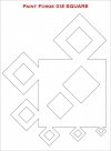 Paint Forge PFST015M STENCIL - SQUARE