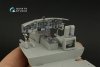 Quinta Studio QD35123 CH-47A 3D-Printed coloured Interior on decal paper (Trumpeter) 1/35