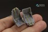 Quinta Studio QD32102 T-6G 3D-Printed coloured Interior on decal paper (Kitty Hawk) 1/32