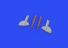 Eduard 648670 Spitfire Mk.Va/b undercarriage legs BRONZE EDUARD 1/48